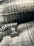 George Plaid Gray Coat Size 16W - photo 6