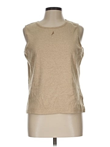 Lizwear by Liz Claiborne Sleeveless T-Shirt (view 1)
