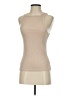 AGOLDE Tan Sleeveless T-Shirt Size S - photo 1