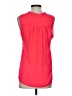Banana Republic 100% Polyester Red Sleeveless Blouse Size S - photo 2