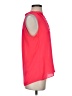 Banana Republic 100% Polyester Red Sleeveless Blouse Size S - photo 4