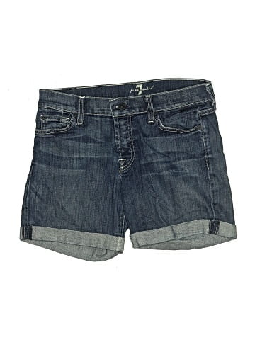 7 For All Mankind Denim Shorts (view 1)