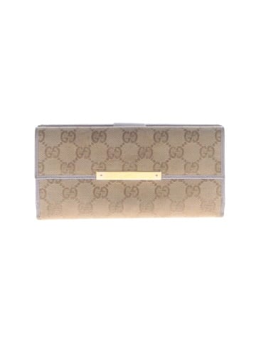 Gucci Canvas Double Flap continental Wallet (view 1)