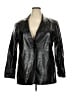 Chico's 100% Rayon Metallic Black Blazer Size 20 - photo 1