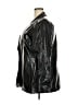 Chico's 100% Rayon Metallic Black Blazer Size 20 - photo 5