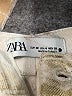 Zara Metallic Gold Jeans Size 4 - photo 7
