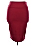 Nikita Solid Burgundy Formal Skirt Size 1X - photo 1