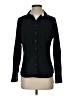 George Black Long Sleeve Blouse Size 4 - photo 1