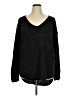 a.n.a. A New Approach Metallic Black Pullover Sweater Size 1X - photo 1
