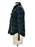 Forever 21 Plaid Green Long Sleeve Button-Down Shirt Size S - photo 5