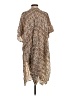 Final Touch 100% Rayon Brown Kimono Size S - photo 2