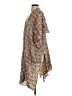Final Touch 100% Rayon Brown Kimono Size S - photo 5
