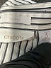 Chico's 100% Cotton Stripes Silver Long Sleeve Button-Down Shirt Size XL (3) - photo 7