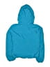 Save the Duck 100% Nylon Solid Blue Jacket Size 8 - photo 2