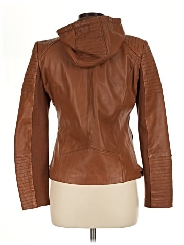 MICHAEL Michael Kors Leather Jacket (view 2)