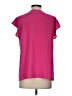 Unbranded 100% Polyester Pink Short Sleeve Blouse Size S - photo 2