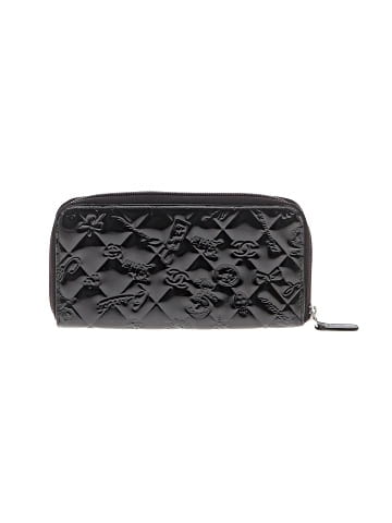 Chanel Patent Leather Embossed Lucky Symbols Long Zippy Wallet (view 1)