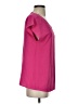 Unbranded 100% Polyester Pink Short Sleeve Blouse Size S - photo 4