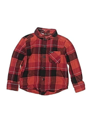 Volcom Long Sleeve Button-Down Shirt (view 1)