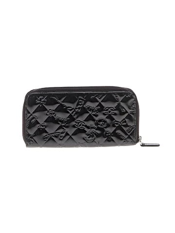 Chanel Patent Leather Embossed Lucky Symbols Long Zippy Wallet (view 2)
