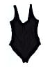 Old Navy Solid Black One Piece Swimsuit Size M - photo 1