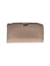 Burberry Gray Tan Leather Zip Around Bifold Wallet One size - photo 1