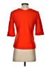 Ann Taylor Orange 3/4 Sleeve T-Shirt Size XXS - photo 2