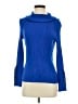 Time and Tru Blue Turtleneck Sweater Size S - photo 1