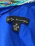 City Triangles 100% Polyester Print Teal Casual Dress Size M - photo 7