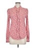 Boden Polka Dots Red Long Sleeve Blouse Size 6 - photo 1