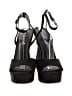 Shoedazzle Black Sandals Size 8 1/2 - photo 2