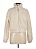 Shein 100% Polyester Ivory Faux Fur Jacket Size L - photo 1
