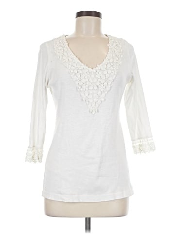 Barbara Lesser 3/4 Sleeve Top (view 1)