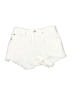 Levi's 100% Cotton Hearts White Denim Shorts Size 29 waist - photo 1