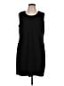 32 Degrees Solid Black Casual Dress Size L - photo 1