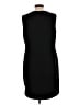 32 Degrees Solid Black Casual Dress Size L - photo 2