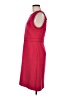 Ann Taylor Solid Red Casual Dress Size 6 - photo 5