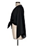 Topshop 100% Polyester Black 3/4 Sleeve Blouse Size 6 - photo 5