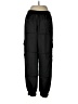 Wild Fable 100% Polyester Black Cargo Pants Size M - photo 2