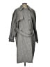 Topshop Gray Trenchcoat Size 12 - photo 1