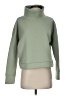 For The Republic Solid Green Turtleneck Sweater Size S - photo 1