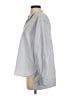 SPANX 100% Cotton Gray Long Sleeve Blouse Size S - photo 5