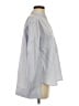 SPANX 100% Cotton Gray Long Sleeve Blouse Size S - photo 4