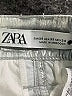 Zara Metallic Silver Casual Pants Size XS - photo 8