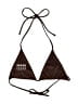AEXAE Solid Brown Swimsuit Top Size L - photo 2
