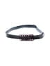 Neiman Marcus 100% Leather Gray Leather Belt Size XS - Sm - photo 1