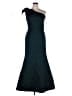 Amsale 100% Polyester Teal Cocktail Dress Size 16 - photo 1