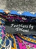 Feathers 100% Polyester Paisley Blue Casual Dress One size - photo 7