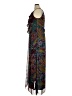 Long Tall Sally 100% Polyester Paisley Brown Casual Dress Size 14 - photo 5