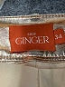 Ginger Metallic Gold Orange Skort Size 34 waist - photo 3